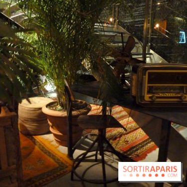 Après, le resto de l'hôtel Kube à l'esprit jungle