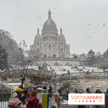 La Neige à Paris - Montmartre