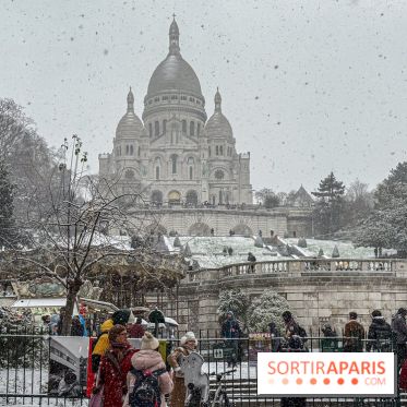 La Neige à Paris - Montmartre