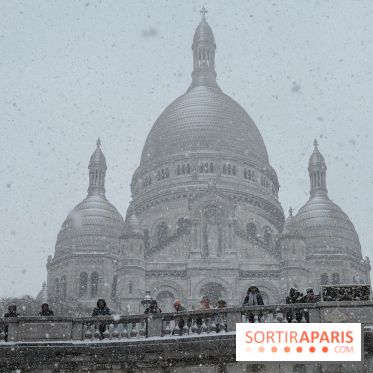 La Neige à Paris - Montmartre