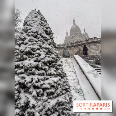 La Neige à Paris - Montmartre