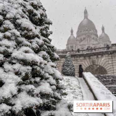 La Neige à Paris - Montmartre