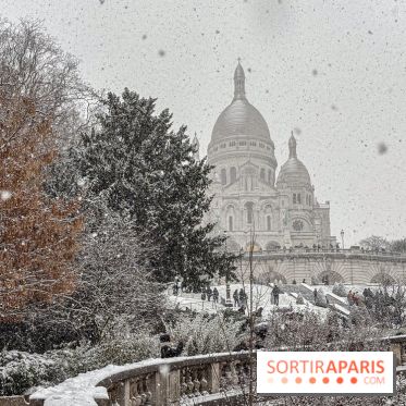 La Neige à Paris - Montmartre
