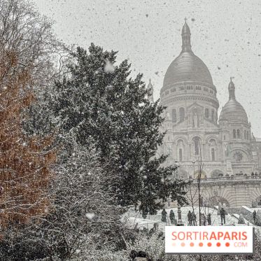 La Neige à Paris - Montmartre