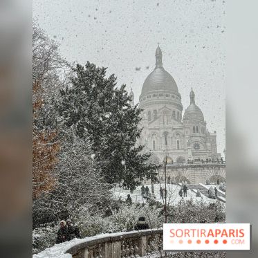 La Neige à Paris - Montmartre