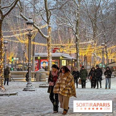 La Neige à Paris - Champs-Élysées