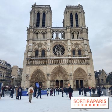 La Neige à Paris - Notre-Dame de Paris