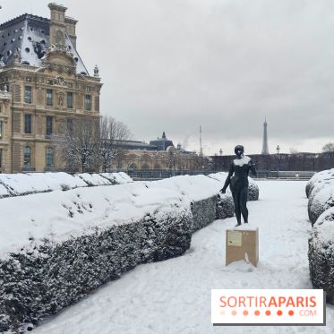 La Neige à Paris - Jardin des Tuileries