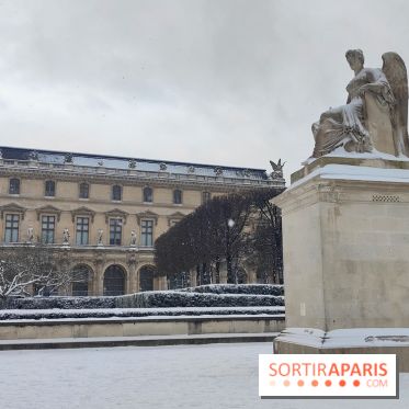 La Neige à Paris - Jardin des Tuileries