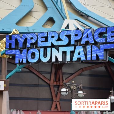 Visuel Disneyland Star Wars Hyperspace Mountain