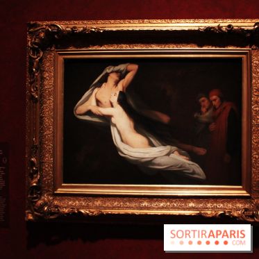 Les ombres de Francesca da Rimini et de Paolo Malatesta, Ary Scheffer, 1854 - expo Les Hollandais à Paris au Petit Palais