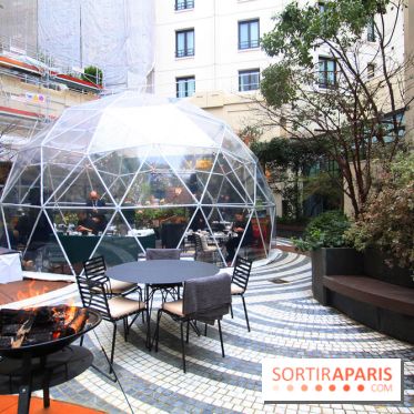 Le T'Time du Jardin Privé, délicieuse bulle gourmande à Châtelet Les Halles