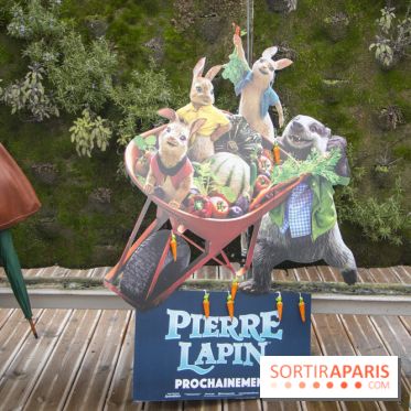 Chasse aux oeufs de Pâques Pierre Lapin au BHV Marais : les photos