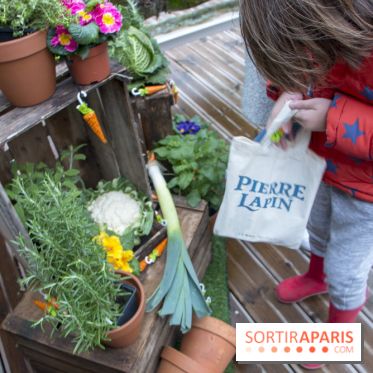 Chasse aux oeufs de Pâques Pierre Lapin au BHV Marais : les photos