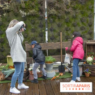 Chasse aux oeufs de Pâques Pierre Lapin au BHV Marais : les photos