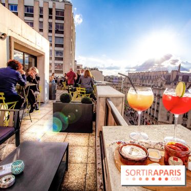 The Lounge Bar View du Novotel Vaugirard