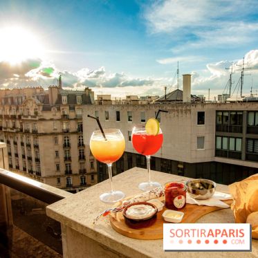 The Lounge Bar View du Novotel Vaugirard