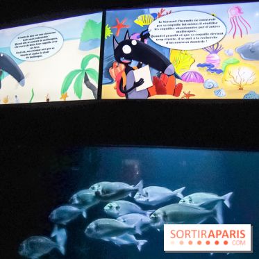 Loup préserve les océans à l'Aquarium de Paris, les photos