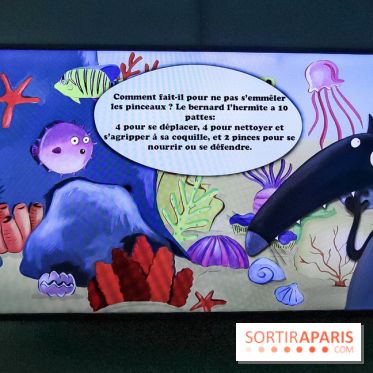 Loup préserve les océans à l'Aquarium de Paris, les photos