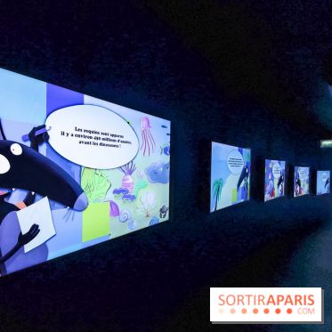 Loup préserve les océans à l'Aquarium de Paris, les photos