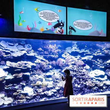 Loup préserve les océans à l'Aquarium de Paris, les photos