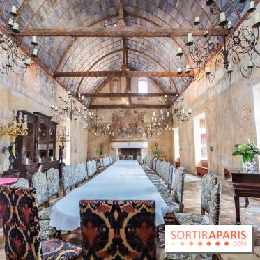 Château de Farcheville, la salle