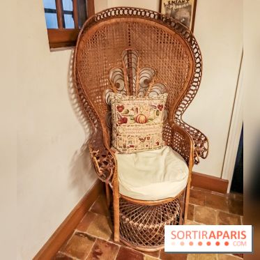 Château de Farcheville, le véritable fauteuil d'Emmanuelle