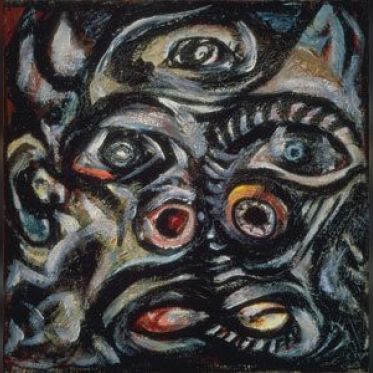 Jackson Pollock, Tête, 1938-1941