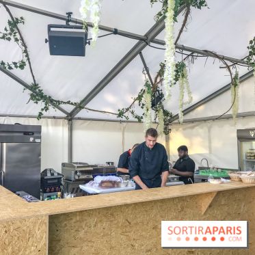 La Guinguette Sohso face à la Tour Eiffel