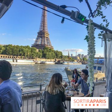 La Guinguette Sohso face à la Tour Eiffel