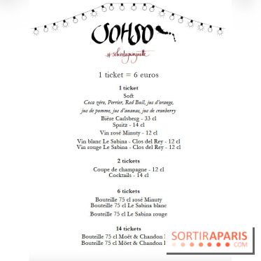 La Guinguette Sohso face à la Tour Eiffel