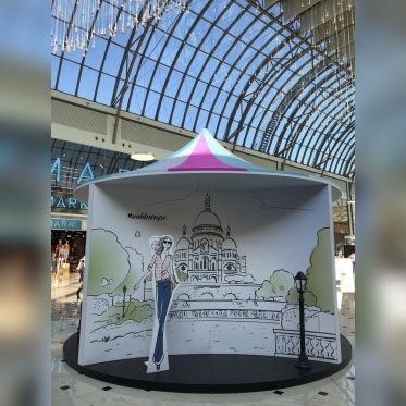 Un Pop-Up géant, des jeux et des cadeaux à gagner cet été à Val d'Europe