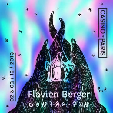 Flavien Berger en concert au Casino de Paris en décembre 2019