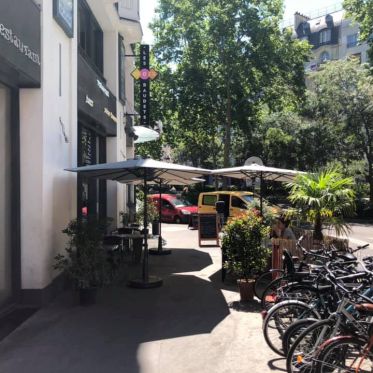 Les Trois Baudets x Les Marmites Volantes : la terrasse estivale du 18ème 