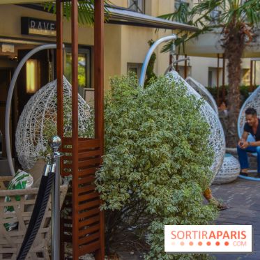 La terrasse des Jardins du Marais se transforme en Chalet d’été