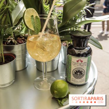 Thé glacé et éclair Tokyo Mojito chez Mariage Frères, les photos