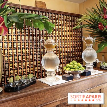 Thé glacé et éclair Tokyo Mojito chez Mariage Frères, les photos