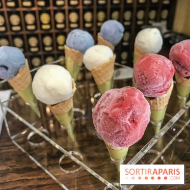 Thé glacé et éclair Tokyo Mojito chez Mariage Frères, les photos