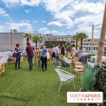 Le Rooftop du Marta de l'Hôtel Barrière Fouquet's Paris