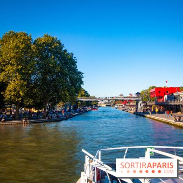 Croisière sur le canal de l'Ourcq