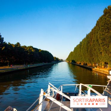 Croisière sur le canal de l'Ourcq