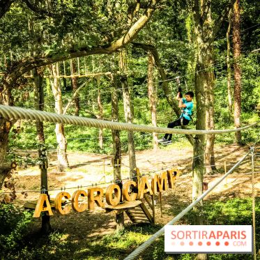 AccroCamp, l'accrobranche des Boucles de Seine