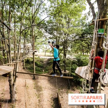 AccroCamp, l'accrobranche des Boucles de Seine