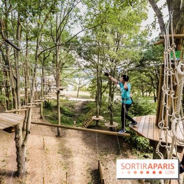 AccroCamp, l'accrobranche des Boucles de Seine