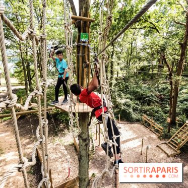 AccroCamp, l'accrobranche des Boucles de Seine