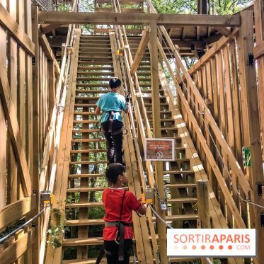 AccroCamp, l'accrobranche des Boucles de Seine