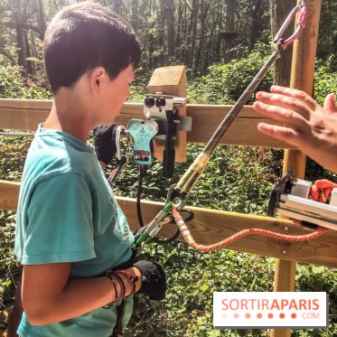 AccroCamp, l'accrobranche des Boucles de Seine