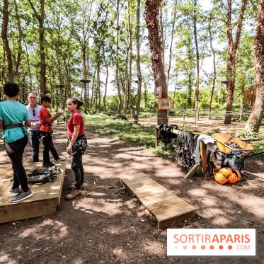 AccroCamp, l'accrobranche des Boucles de Seine
