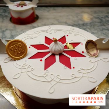 Bûche de Noël 2018 pour Ladurée