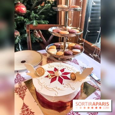Bûche de Noël 2018 pour Ladurée